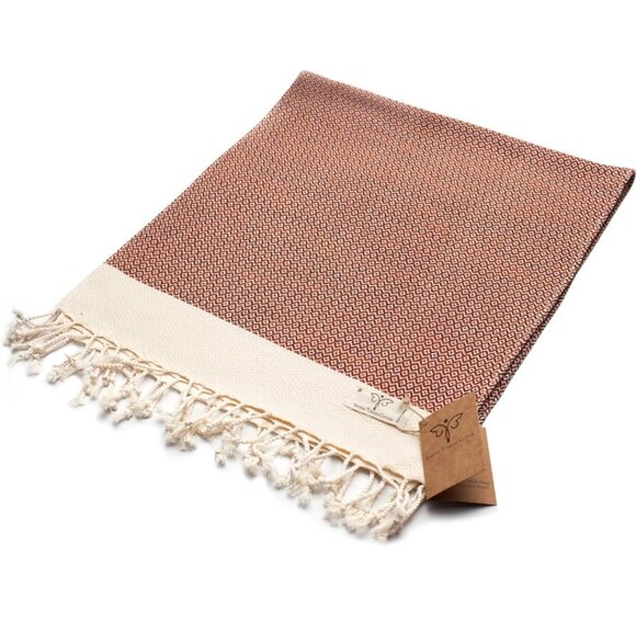 NWT Smyrna Turkish Cotton Hand Towel - set of 2 - Picture 2 of 4